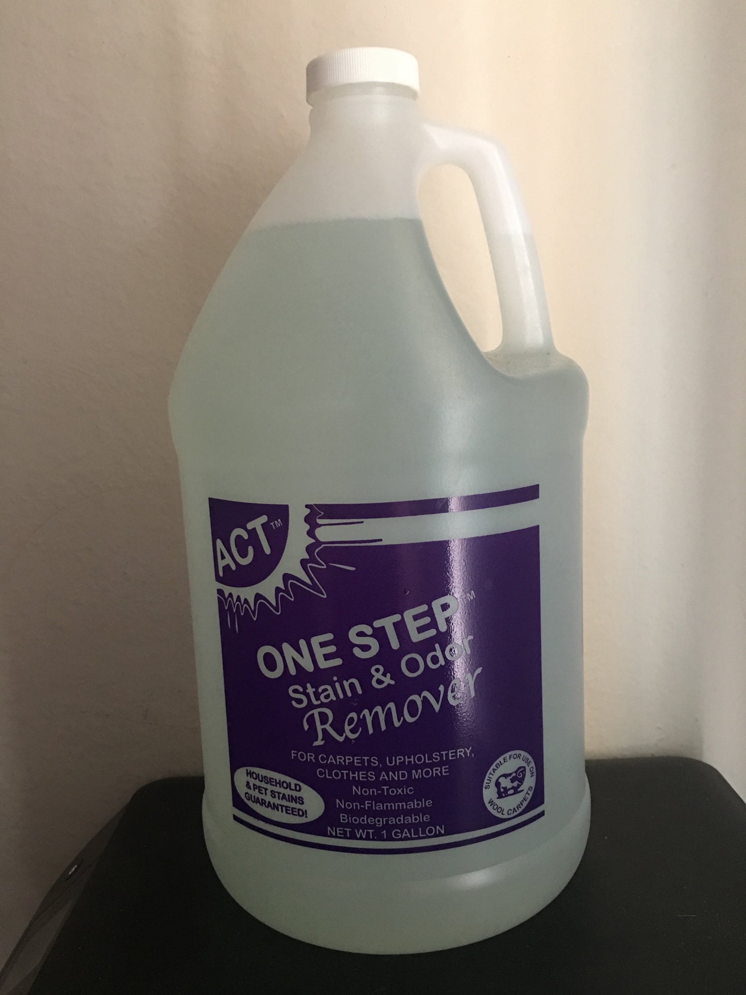 Single gallon ACT ONE STEP STAIN & ODOR REMOVER